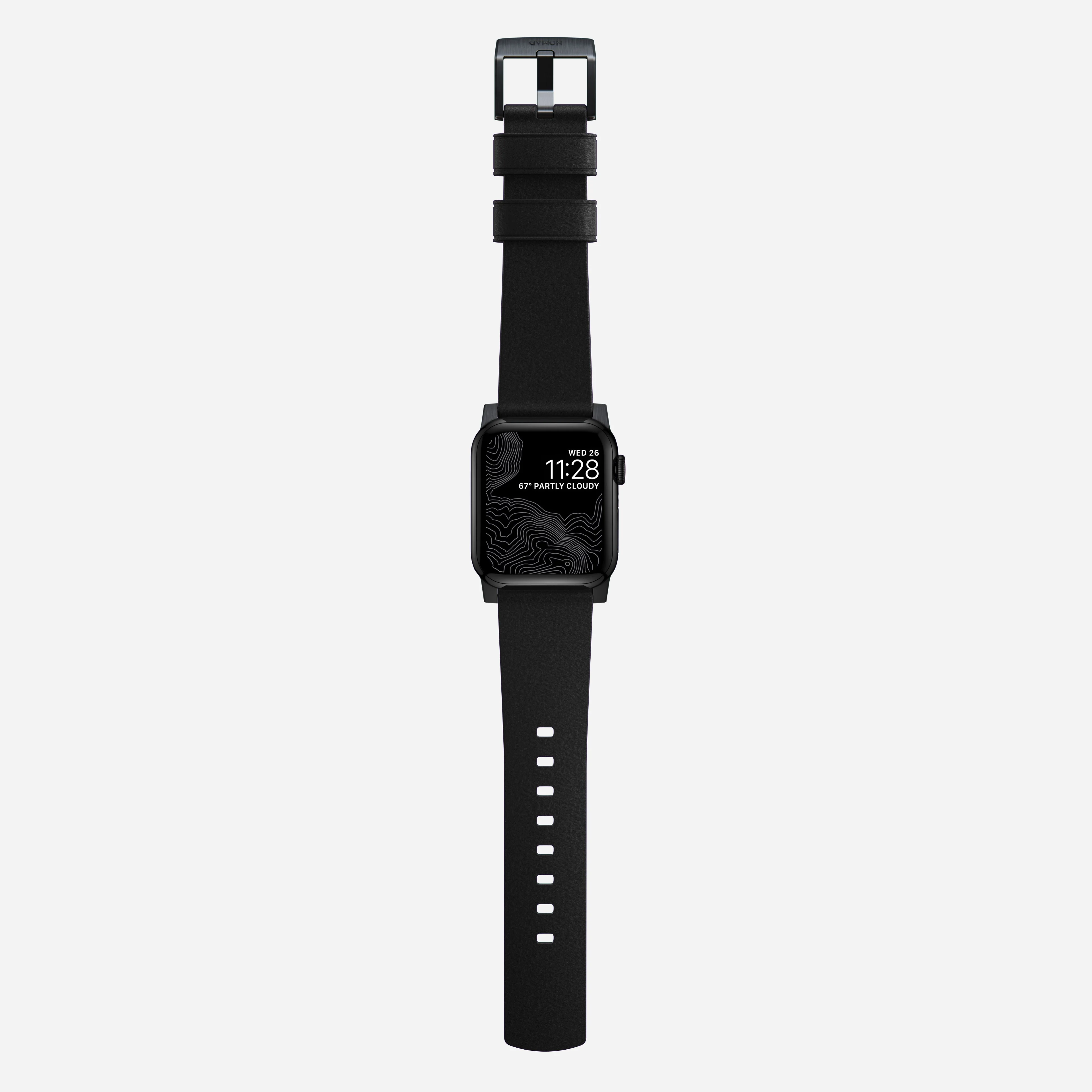 Active Band Pro - 46mm/49mm | Black Hardware | Black Active Leather - Image 7